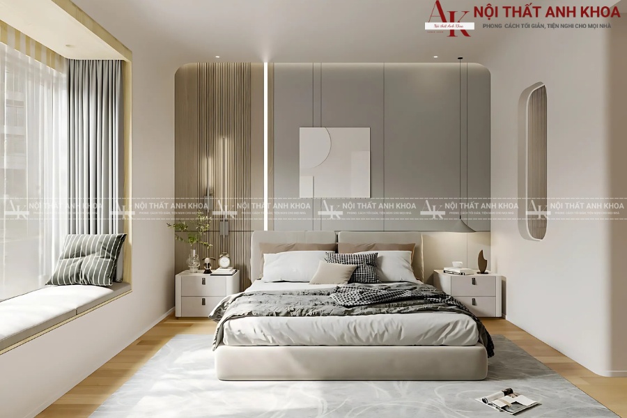 Mẫu nội thất phòng ngủ nhà ống sang trọng nhất 2025 Mẫu nội thất phòng ngủ nhà ống sang trọng nhất 2025