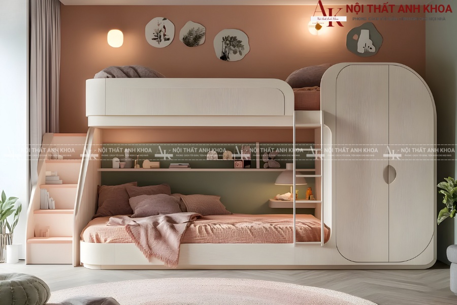 Thiết kế nội thất phòng ngủ nhà ống - Tối giản thanh lịch Thiết kế nội thất phòng ngủ nhà ống - Tối giản thanh lịch