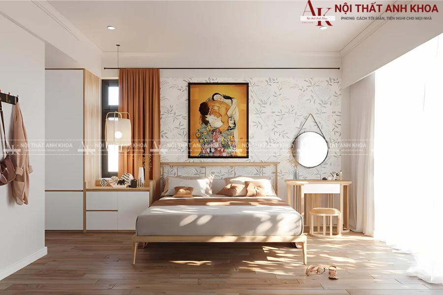 Mẫu nội thất phòng ngủ 25m2 - Chuẩn xu hướng hiện nay Mẫu nội thất phòng ngủ 25m2 - Chuẩn xu hướng hiện nay