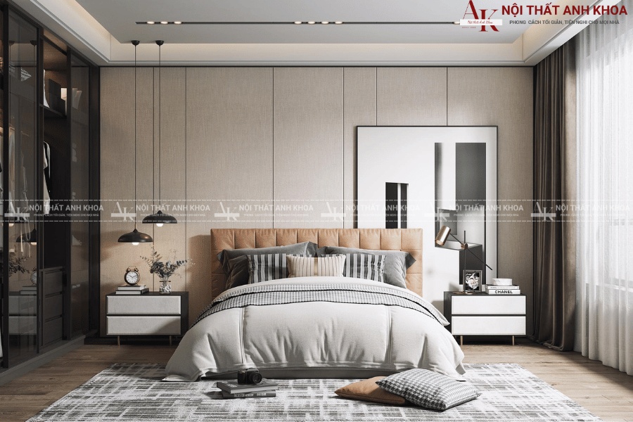 Nội thất phòng ngủ 8m2 giá rẻ, đẹp và tiện lợi Nội thất phòng ngủ 8m2 giá rẻ, đẹp và tiện lợi