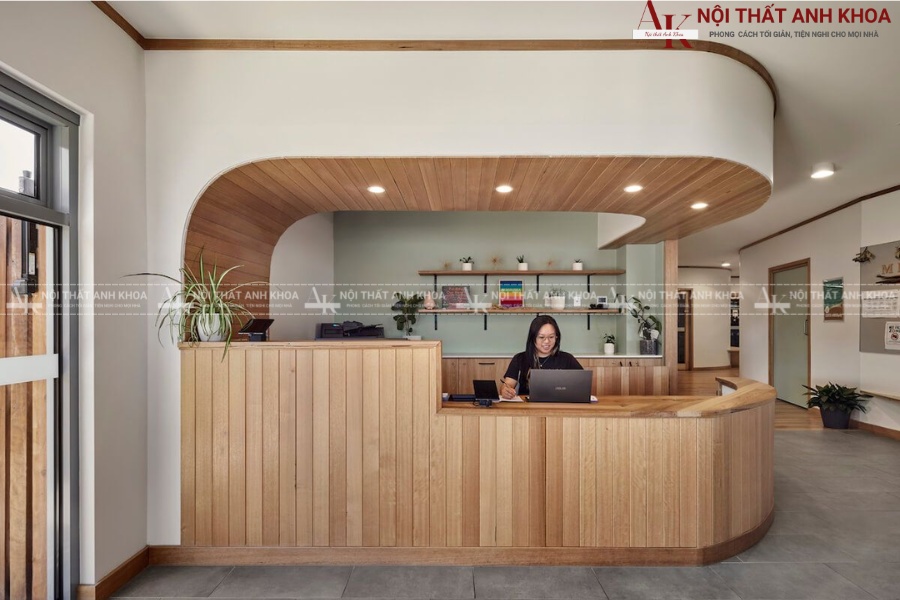 Kích thước quầy lễ tân - Nội thất Anh Khoa Kích thước quầy lễ tân - Nội thất Anh Khoa
