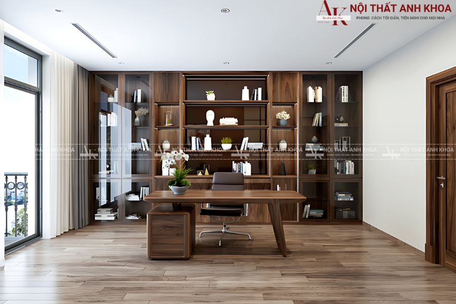 Mẫu bàn làm việc đẹp, hiện đại, tối ưu không gian Mẫu bàn làm việc đẹp, hiện đại, tối ưu không gian