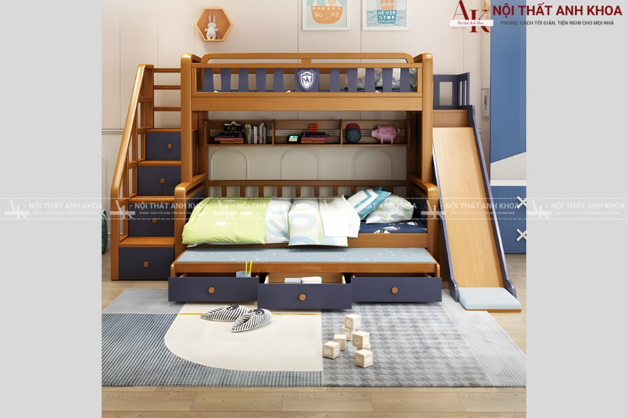 Mẫu giường tầng - Giải pháp hoàn hảo cho nhà nhỏ Mẫu giường tầng - Giải pháp hoàn hảo cho nhà nhỏ