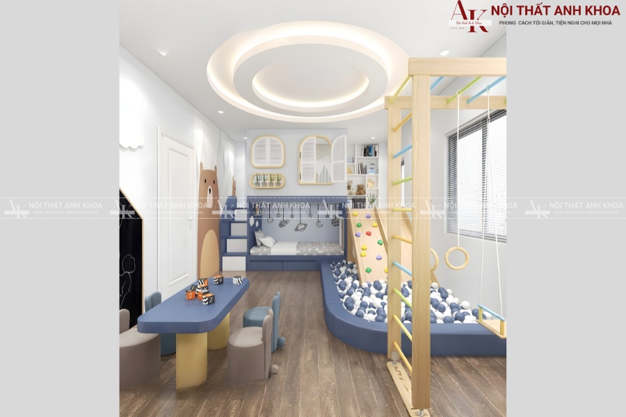 Giường tầng gỗ công nghiệp cho bé - Giá rẻ, chất lượng Giường tầng gỗ công nghiệp cho bé - Giá rẻ, chất lượng