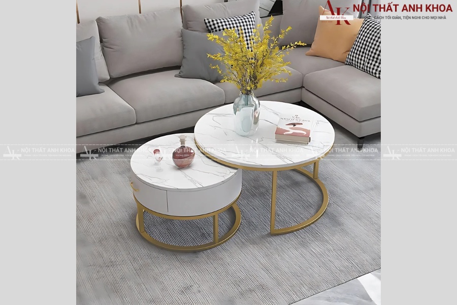 Bàn sofa mặt đá sang trọng - Lựa chọn hoàn hảo cho phòng khách hiện đại Bàn sofa mặt đá sang trọng - Lựa chọn hoàn hảo cho phòng khách hiện đại