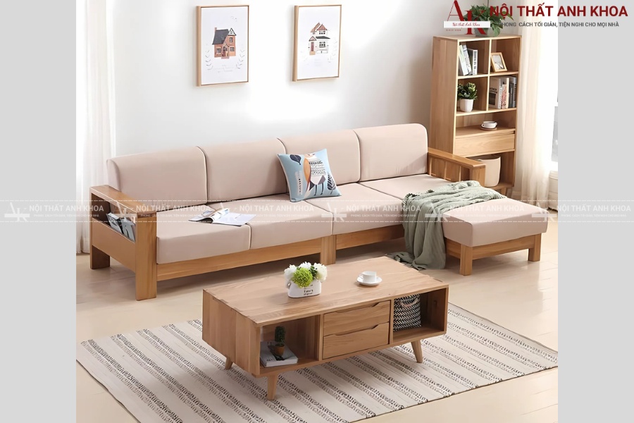 Bàn sofa gỗ cao cấp cho gia đình Việt Bàn sofa gỗ cao cấp cho gia đình Việt