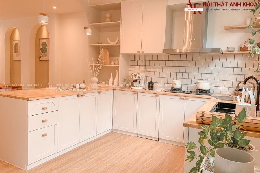 Ý tưởng thiết kế mẫu kệ nhà bếp gọn gàng, ngăn nắp Ý tưởng thiết kế mẫu kệ nhà bếp gọn gàng, ngăn nắp