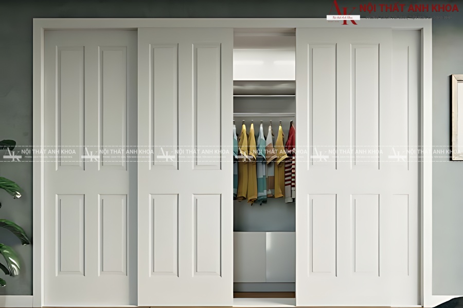 Tủ âm tường cửa lùa - Sang trọng, tiện nghi, hiện đại Tủ âm tường cửa lùa - Sang trọng, tiện nghi, hiện đại