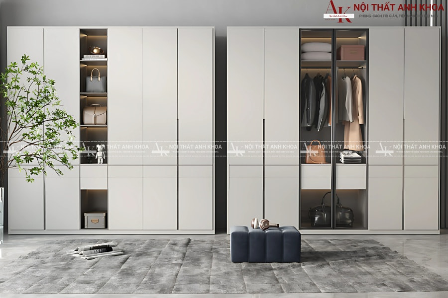 Tủ quần áo 3 buồng đẹp chuẩn nội thất cao cấp Tủ quần áo 3 buồng đẹp chuẩn nội thất cao cấp