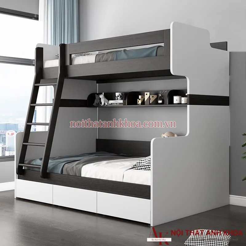 Giường Tầng Gỗ Công Nghiệp MDF Cho Bé Đẹp Hiện Đại Giá Rẻ Giường Tầng Gỗ Công Nghiệp MDF Cho Bé Đẹp Hiện Đại Giá Rẻ