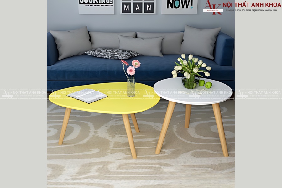 Bàn sofa tròn nhỏ gọn - Giải pháp tiết kiệm không gian Bàn sofa tròn nhỏ gọn - Giải pháp tiết kiệm không gian