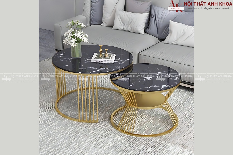 Bàn sofa tròn - Lựa chọn hoàn hảo cho không gian nhỏ Bàn sofa tròn - Lựa chọn hoàn hảo cho không gian nhỏ