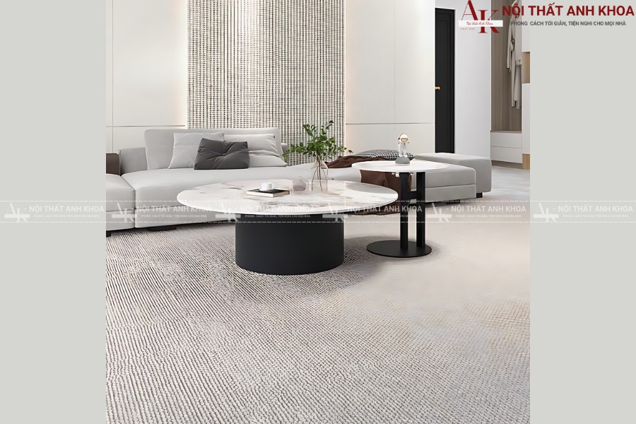 Bàn sofa tròn hiện đại - Điểm nhấn tinh tế cho phòng khách Bàn sofa tròn hiện đại - Điểm nhấn tinh tế cho phòng khách