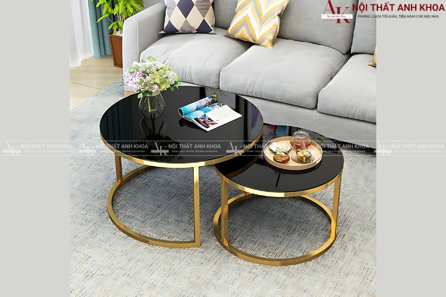 Mẫu bàn sofa tròn được ưa chuộng nhất năm 2025 Mẫu bàn sofa tròn được ưa chuộng nhất năm 2025