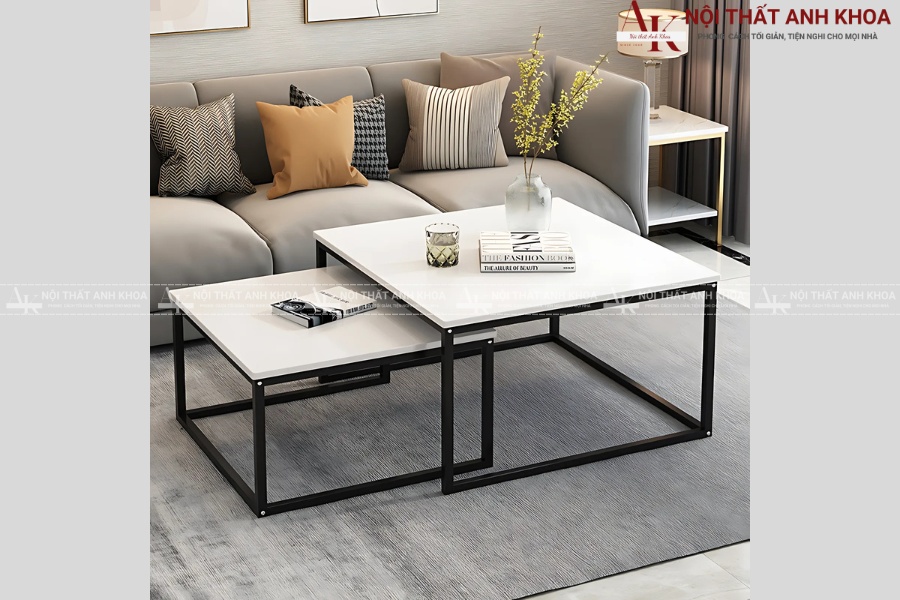 Mẫu bàn sofa chân sắt - Sang trọng, giá tốt Mẫu bàn sofa chân sắt - Sang trọng, giá tốt