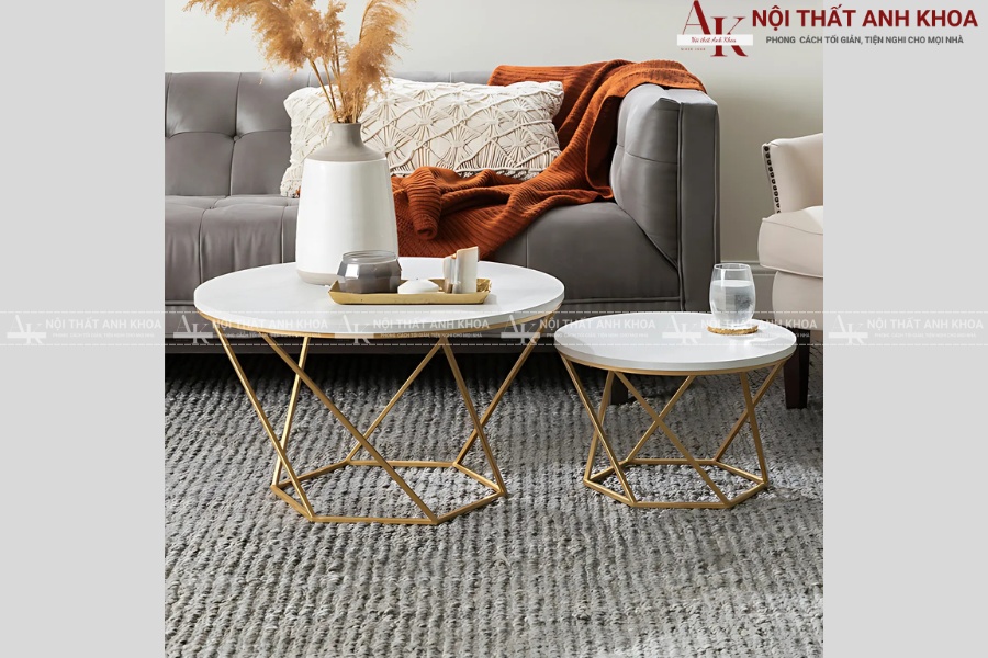 Bàn sofa chân sắt - Sự kết hợp hoàn hảo giữa bền và đẹp Bàn sofa chân sắt - Sự kết hợp hoàn hảo giữa bền và đẹp