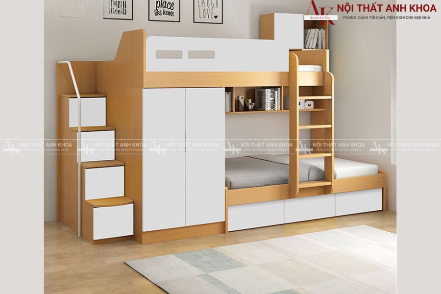 Mẫu giường tầng cho người lớn đẹp và chắc chắn Mẫu giường tầng cho người lớn đẹp và chắc chắn