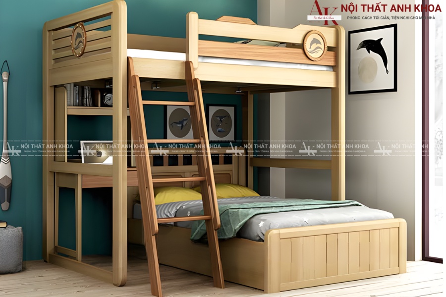 Xu hướng giường tầng người lớn hiện đại năm 2025 Xu hướng giường tầng người lớn hiện đại năm 2025