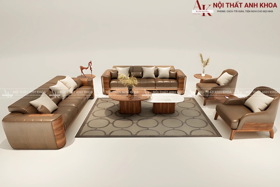 Bàn sofa gỗ óc chó - Sang trọng và bền lâu Bàn sofa gỗ óc chó - Sang trọng và bền lâu