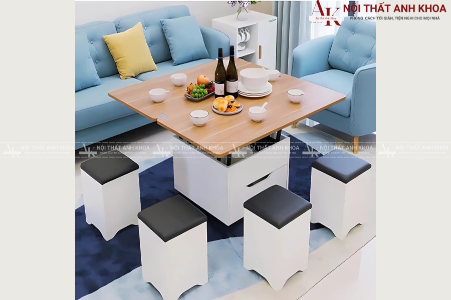 Bàn sofa gỗ đẹp - Tiện dụng và thông minh Bàn sofa gỗ đẹp - Tiện dụng và thông minh