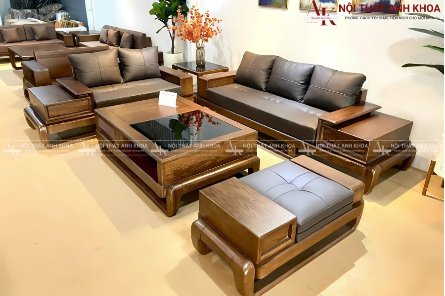 Bàn sofa gỗ tự nhiên - Thông minh tiện lợi cho gia đình Bàn sofa gỗ tự nhiên - Thông minh tiện lợi cho gia đình