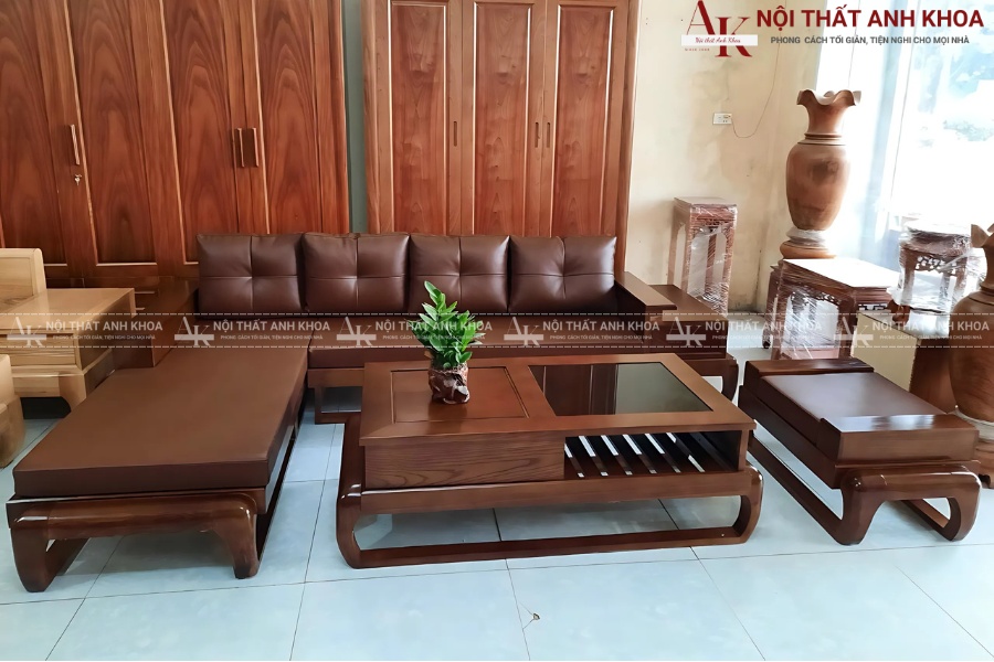 Bộ bàn sofa gỗ đẹp - Hoàn hảo cho không gian nhỏ Bộ bàn sofa gỗ đẹp - Hoàn hảo cho không gian nhỏ