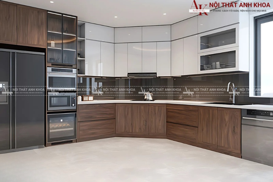 Tủ bếp góc - Giải pháp tiết kiệm diện tích cho căn bếp nhỏ Tủ bếp góc - Giải pháp tiết kiệm diện tích cho căn bếp nhỏ