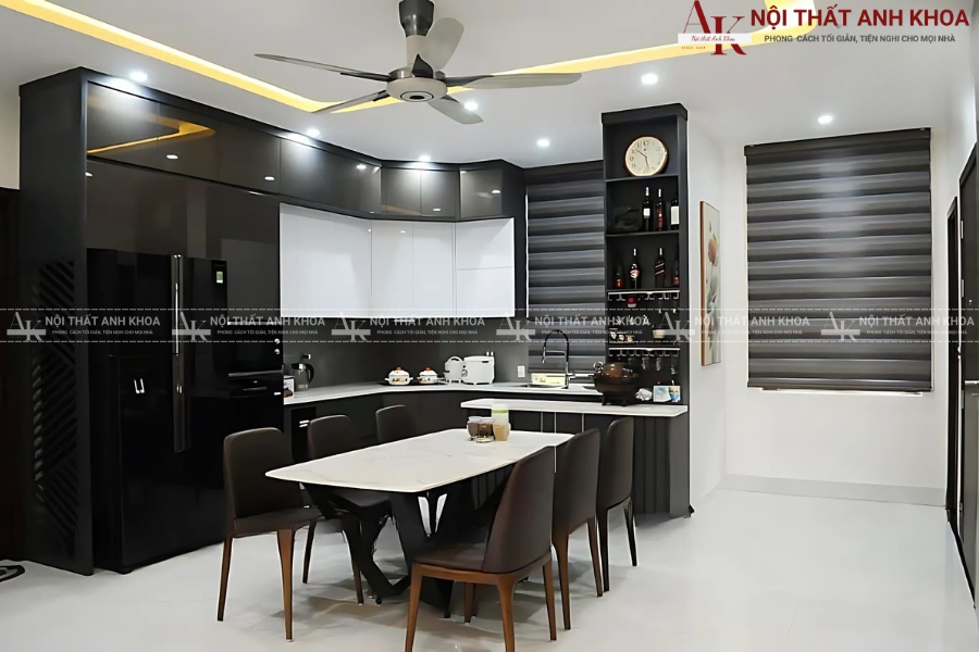 Tủ bếp góc đẹp, đa năng - Xu hướng thiết kế hot 2025 Tủ bếp góc đẹp, đa năng - Xu hướng thiết kế hot 2025