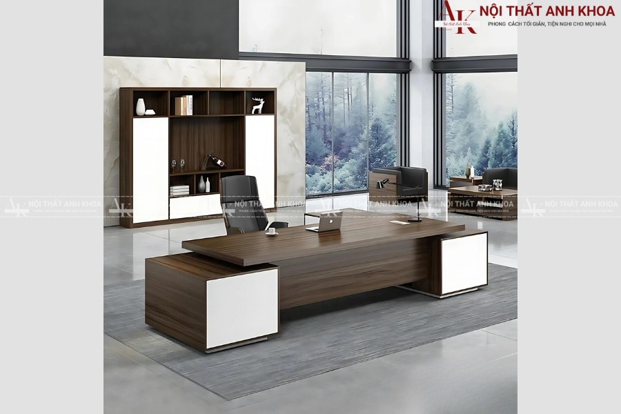 Mẫu bàn giám đốc đơn giản - Toát lên vẻ quyền uy Mẫu bàn giám đốc đơn giản - Toát lên vẻ quyền uy