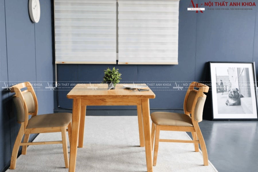 Bàn ăn 2 ghế chất liệu cao cấp - Sang trọng, đẳng cấp Bàn ăn 2 ghế chất liệu cao cấp - Sang trọng, đẳng cấp