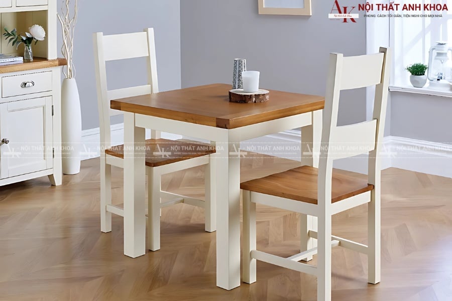 Bàn ăn 2 ghế hiện đại - Thiết kế tinh tế Bàn ăn 2 ghế hiện đại - Thiết kế tinh tế