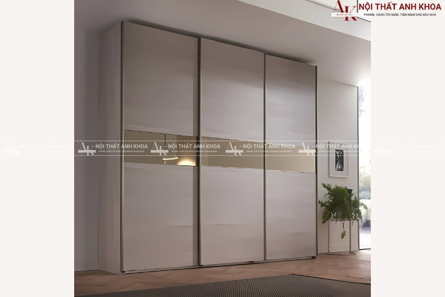 Mẫu tủ áo cửa lùa 3 cánh - Lựa chọn hoàn hảo cho phòng ngủ nhỏ Mẫu tủ áo cửa lùa 3 cánh - Lựa chọn hoàn hảo cho phòng ngủ nhỏ