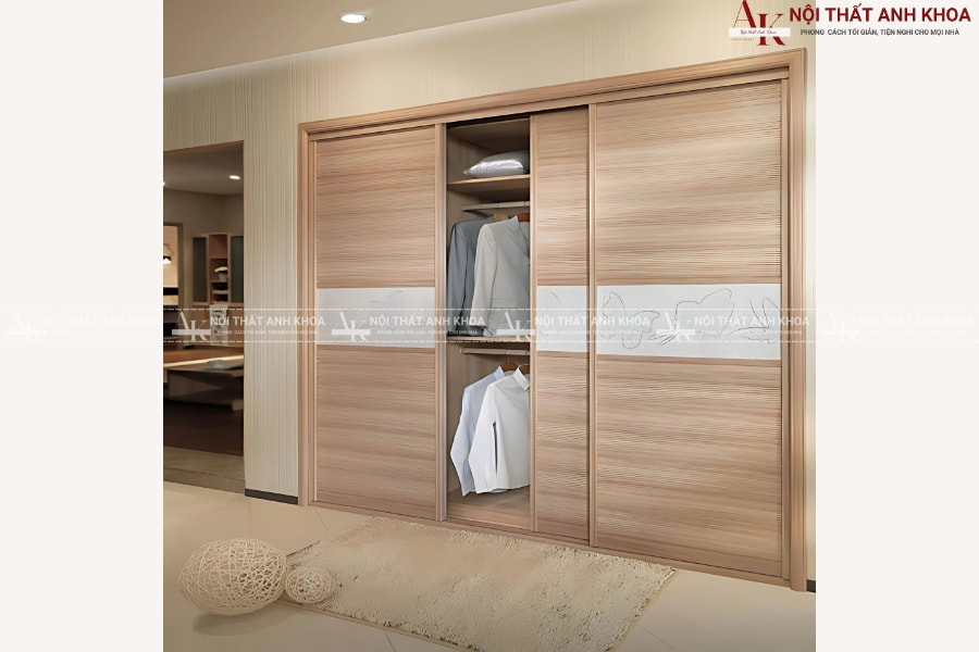 Mẫu tủ cửa lùa 3 cánh hiện đại, sang trọng cho mọi không gian Mẫu tủ cửa lùa 3 cánh hiện đại, sang trọng cho mọi không gian
