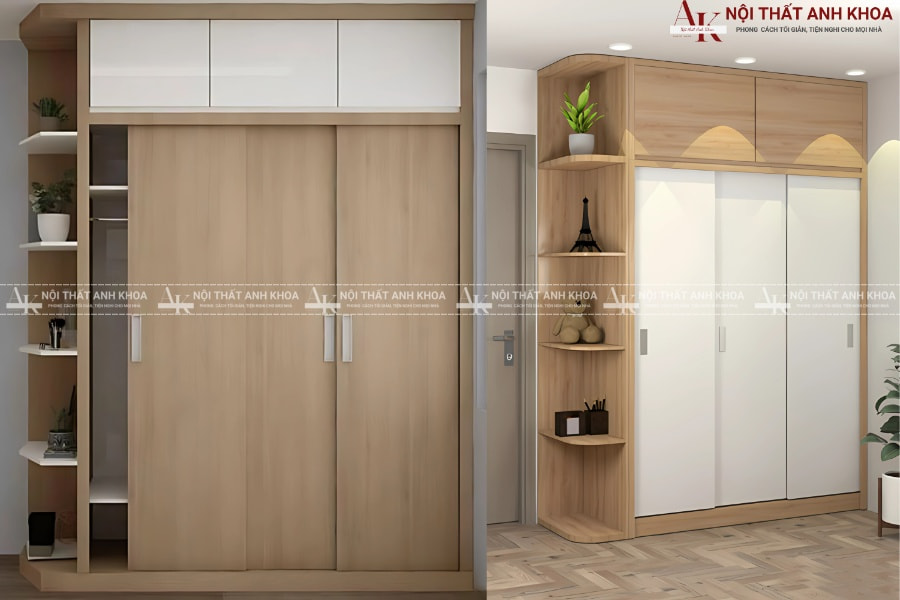 Gợi ý những mẫu tủ 3 cánh cửa lùa bán chạy nhất hiện nay Gợi ý những mẫu tủ 3 cánh cửa lùa bán chạy nhất hiện nay