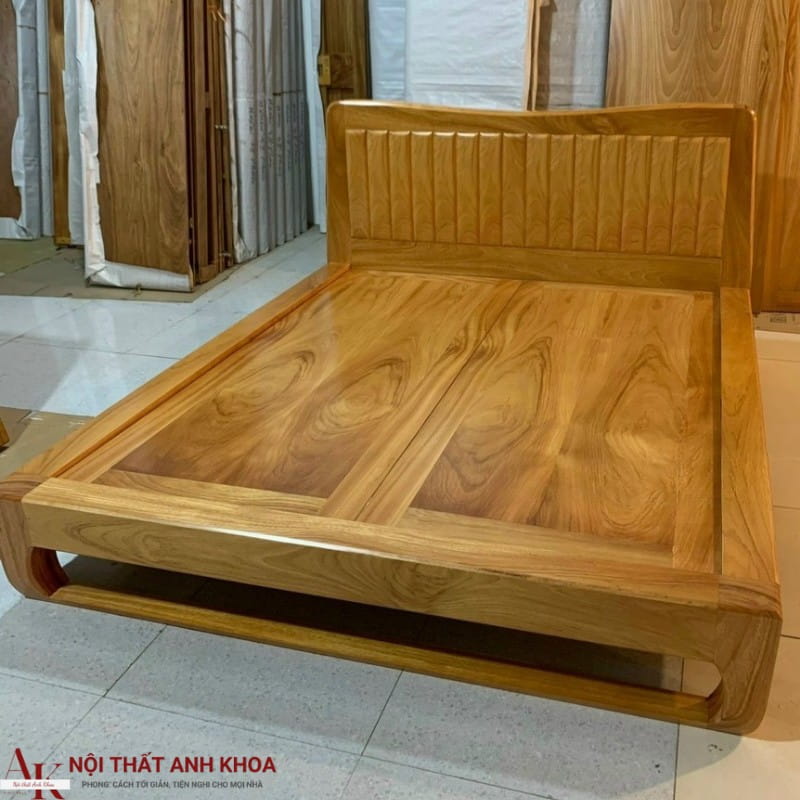 Giường ngủ gỗ tự nhiên kiểu Nhật Giường ngủ gỗ tự nhiên kiểu Nhật