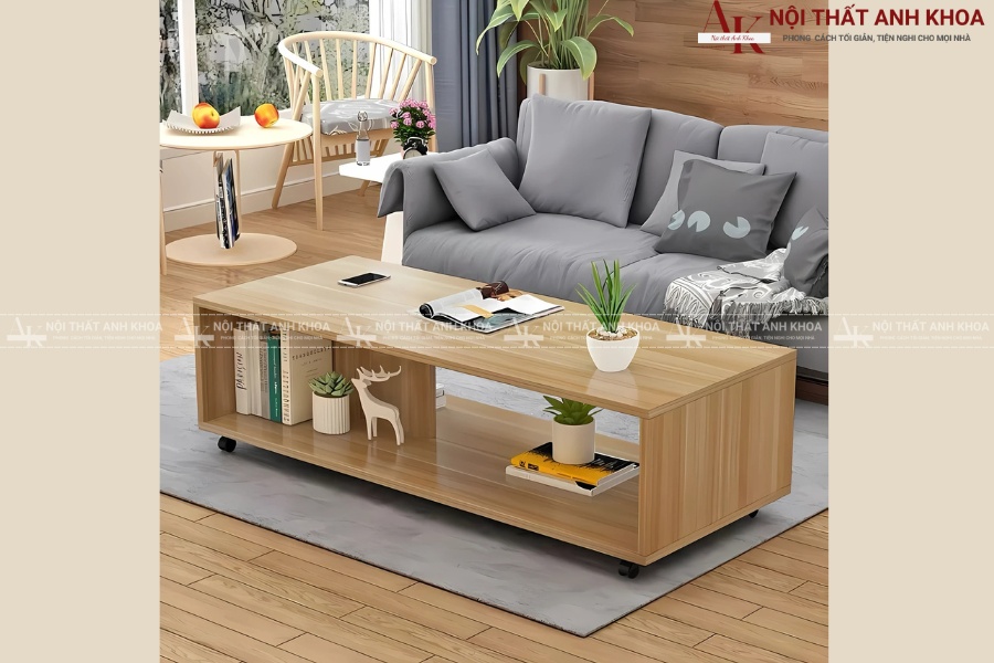 Bàn sofa gỗ công nghiệp - Sự lựa chọn hoàn hảo cho phòng khách Bàn sofa gỗ công nghiệp - Sự lựa chọn hoàn hảo cho phòng khách