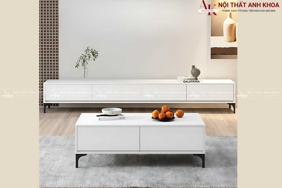 Bàn sofa gỗ công nghiệp - Phù hợp căn hộ chung cư Bàn sofa gỗ công nghiệp - Phù hợp căn hộ chung cư