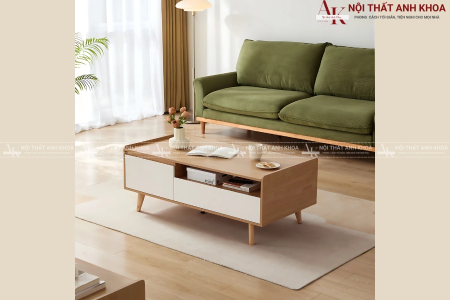 Bàn sofa gỗ MDF - Lựa chọn thông minh cho nhà nhỏ Bàn sofa gỗ MDF - Lựa chọn thông minh cho nhà nhỏ