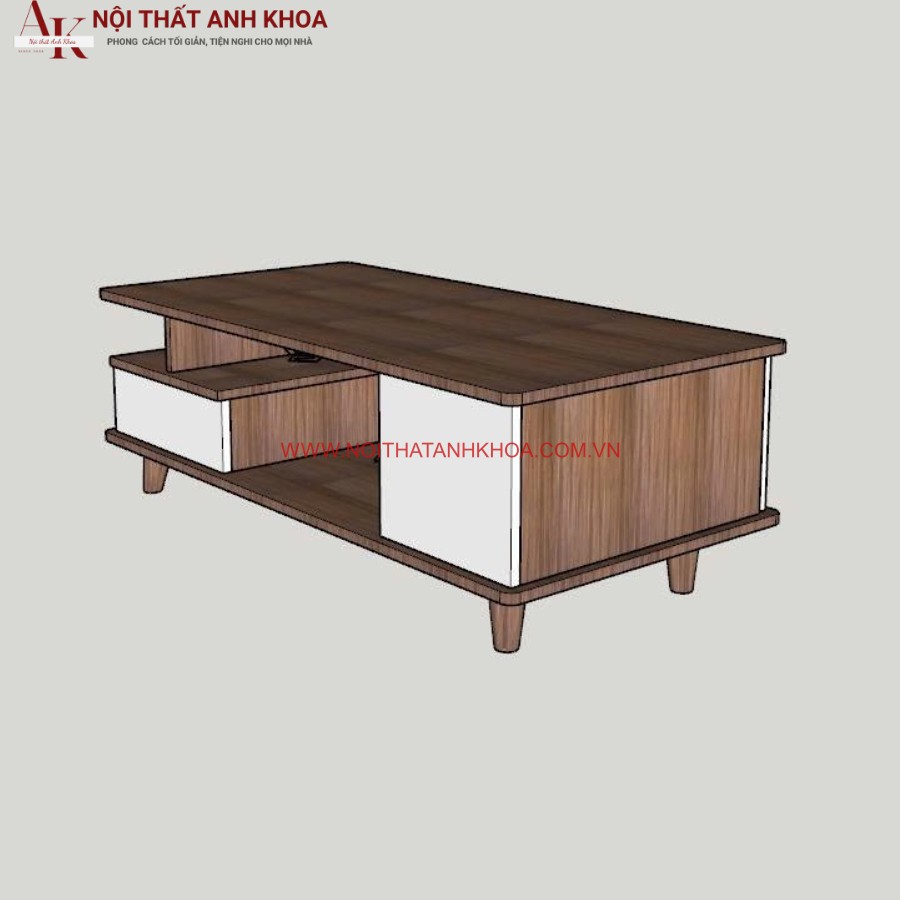 Bàn trà gỗ công nghiệp MDF nhỏ gọn Bàn trà gỗ công nghiệp MDF nhỏ gọn