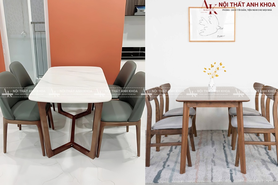 Bàn ăn cơm nhỏ gọn - Giải pháp tối ưu cho căn hộ hiện đại Bàn ăn cơm nhỏ gọn - Giải pháp tối ưu cho căn hộ hiện đại