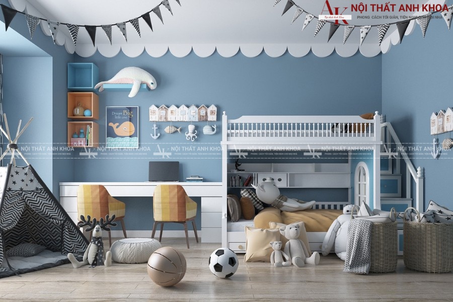 Ý tưởng nội thất cho bé đa năng - Tiết kiệm, diện tích Ý tưởng nội thất cho bé đa năng - Tiết kiệm, diện tích