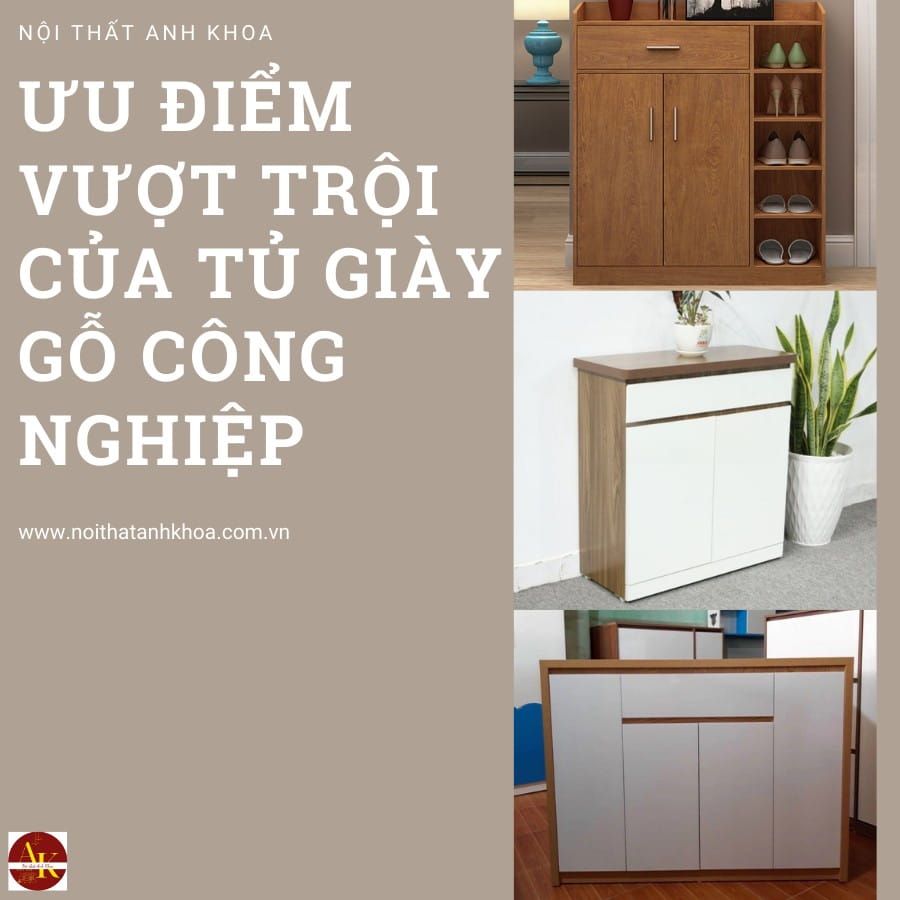 Ưu điểm vượt trội của tủ giày gỗ công nghiệp Ưu điểm vượt trội của tủ giày gỗ công nghiệp