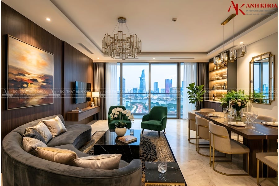 Nội thất chung cư - Sự kết hợp giữa thẩm mỹ và chức năng Nội thất chung cư - Sự kết hợp giữa thẩm mỹ và chức năng