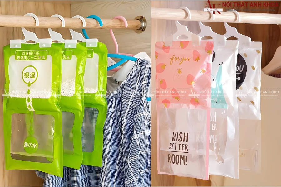 Viên hút ẩm tủ quần áo - Giải pháp ngăn ẩm mốc hiệu quả Viên hút ẩm tủ quần áo - Giải pháp ngăn ẩm mốc hiệu quả