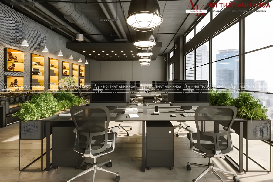 Thiết kế văn phòng mở - Xu hướng làm việc hiệu quả 2025 Thiết kế văn phòng mở - Xu hướng làm việc hiệu quả 2025