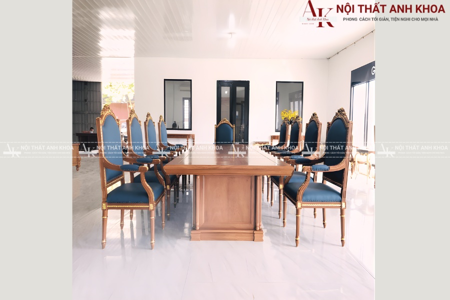 Xu hướng bàn họp gỗ tự nhiên, bền đẹp 2025 Xu hướng bàn họp gỗ tự nhiên, bền đẹp 2025