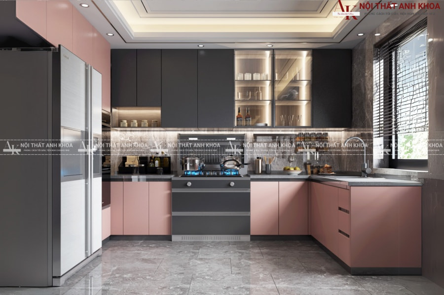 Thi công tủ bếp chuyên nghiệp - Nội thất Anh Khoa dẫn đầu xu hướng Thi công tủ bếp chuyên nghiệp - Nội thất Anh Khoa dẫn đầu xu hướng
