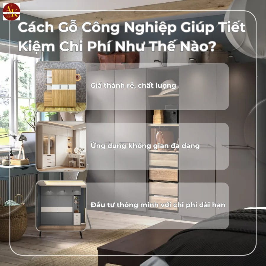 Cách gỗ công nghiệp giúp tiết kiệm chi phí Cách gỗ công nghiệp giúp tiết kiệm chi phí