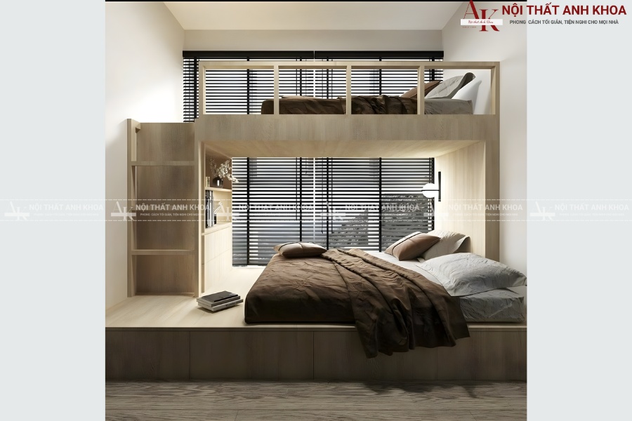 Giường tầng đẹp thông minh cho căn hộ nhỏ Giường tầng đẹp thông minh cho căn hộ nhỏ