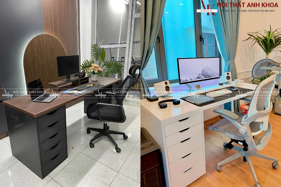 Bàn làm việc IKEA - Thiết kế tối giản, tiện ích vượt trội Bàn làm việc IKEA - Thiết kế tối giản, tiện ích vượt trội